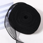 Pure edge fishtail yarn 40 yards flower packaging materials baking packaging decorative bow straps large roll floral materials
