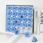 Taixi wholesale seven-layer awakening soap flower rose head simulation immortal flower rose handmade DIY bouquet material