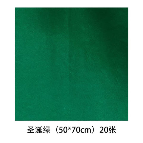Christmas Themed Flower Coated Wrapping Paper Roll White Eco-friendly Offset/Silk Screen Printing Single Side