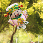 The new God of Wealth large clip balloon All the best cartoon aluminum film clip balloon stall good things recommended