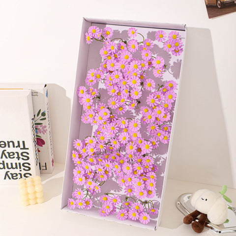 Simulation chamomile small daisy soap flower fresh bouquet packaging decoration fake flower with flower handmade DIY decoration material