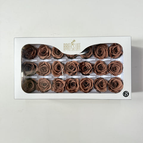 Flower directly from the manufacturer Yunnan Baohua rose head newcomers must buy eternal flower rose B grade 2-3cm flower head
