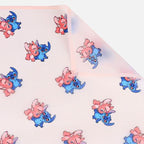 Floral Materials Stitch Cute Cartoon Bouquet Wrapping Paper Mist Paper Waterproof Bouquet Gift Wrapping Florist Supplies