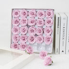 Taixi wholesale seven-layer awakening soap flower rose head simulation immortal flower rose handmade DIY bouquet material