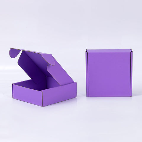 Hot Custom Pink Corrugated Collapsible Shipping & Gift Box Mailer with Matt Lamination Portable Reusable Packaging