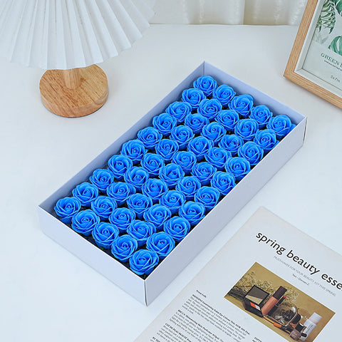 Thumbflower boxed mini soap rose bouquet, Valentine's Day gift decoration materials, wholesale preserved flowers