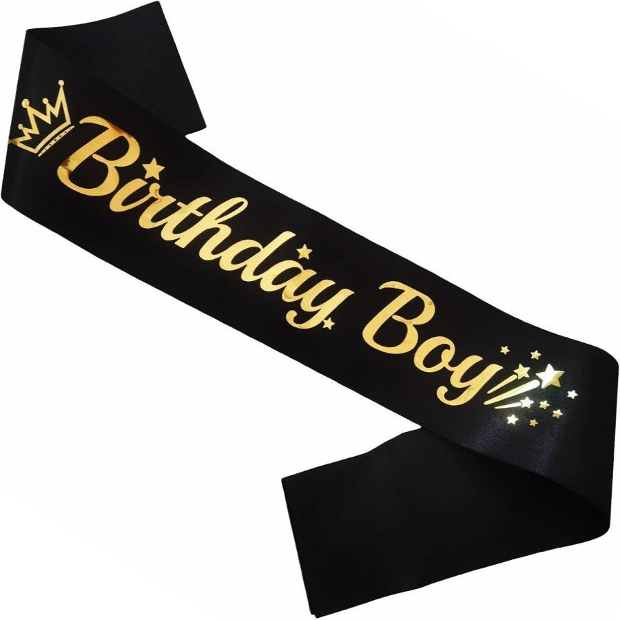 Cross-border Special for Birthday Bachelorette Party Birthday Boy Birthday Boy Shoulder Strap with Stars Etiquette Strap