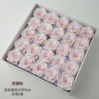 New Manta Rose Soap Flower Seven Layer Roll Core Wave Lace Simulation Flower DIY Flower Shop Packaging Materials