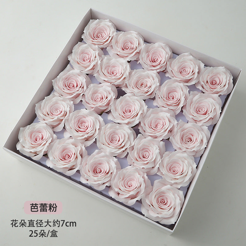 New Manta Rose Soap Flower Seven Layer Roll Core Wave Lace Simulation Flower DIY Flower Shop Packaging Materials