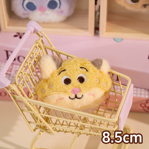 Zootopia Lightning Judy Leopard Police Officer Fox Nick Cute Cartoon Plush Doll Pendant Pendant Keychain