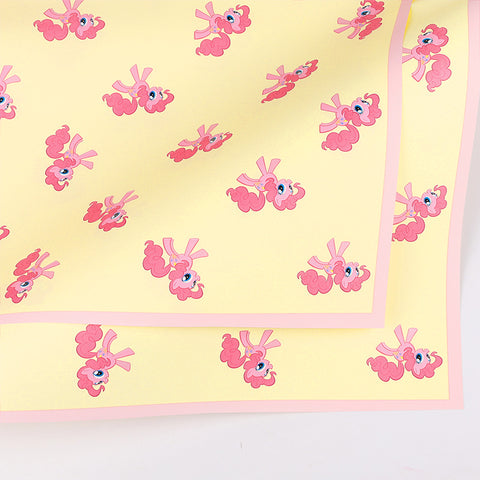 Cross-border hot-selling cartoon pony Baoli Ouya paper thickened waterproof flower flower paper pony head flower packaging material