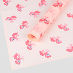 Cross-border hot-selling cartoon pony Baoli Ouya paper thickened waterproof flower flower paper pony head flower packaging material