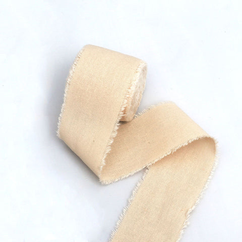 Wholesale Custom Eco-Friendly 100% Cotton Satin Ribbon 3.8cm High-quality Durable Modern Design Fashion Style Wedding
