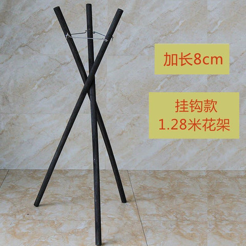 1. 28-meter raised flower rack, flower shop opening, cloth belt tripod, wooden triangular frame, flower arrangement rack wholesale
