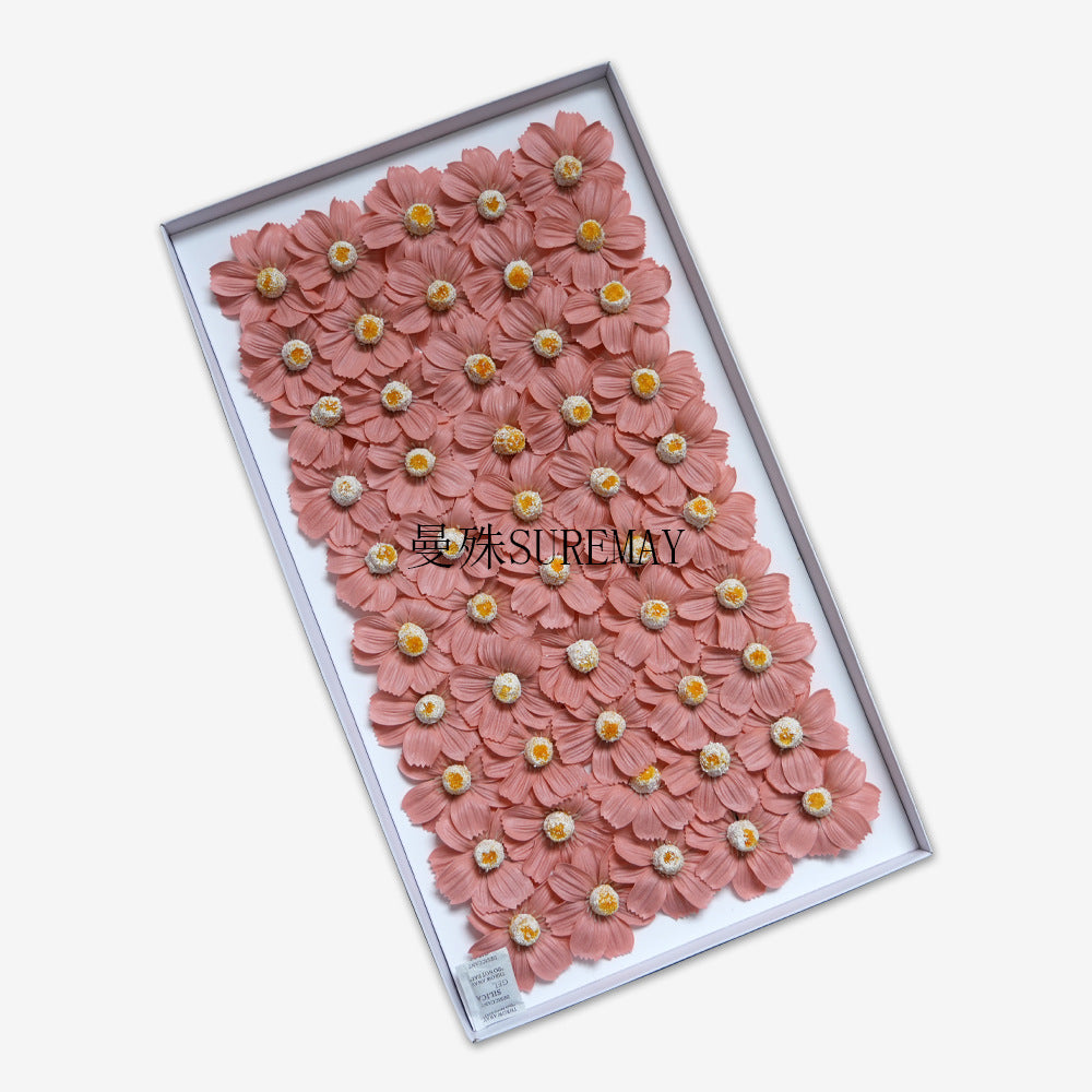 New Gesang Flower Soap Flower Cosmos Immortal Flower Soap Flower, Handmade Bouquet DIY Material, Decorative Ornament