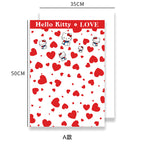 520 new products hello Kitty handmade bouquet wrapping paper handmade DIY flower decoration wrapping paper flower shop materials