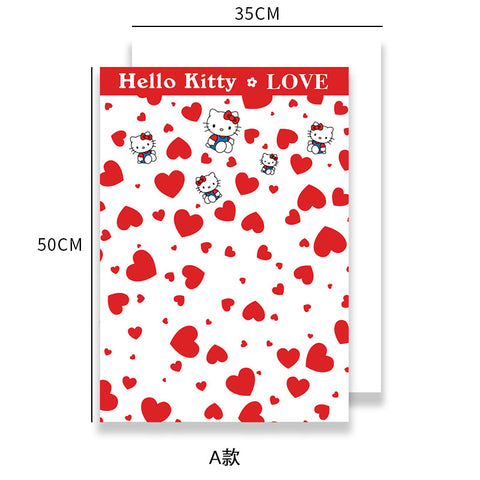 520 new products hello Kitty handmade bouquet wrapping paper handmade DIY flower decoration wrapping paper flower shop materials