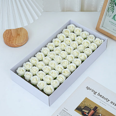 Thumbflower boxed mini soap rose bouquet, Valentine's Day gift decoration materials, wholesale preserved flowers