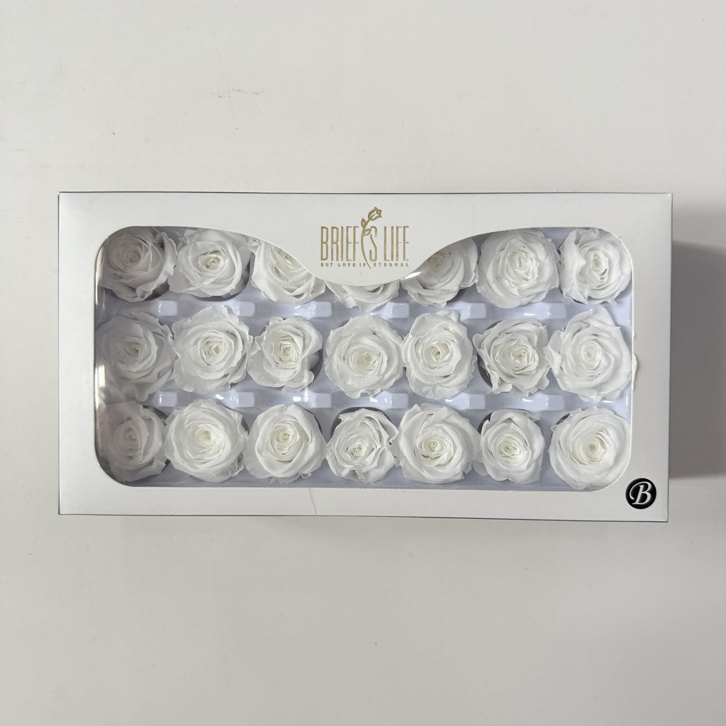 Flower directly from the manufacturer Yunnan Baohua rose head newcomers must buy eternal flower rose B grade 2-3cm flower head