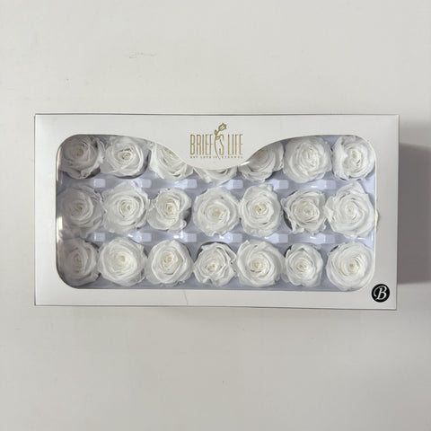Flower directly from the manufacturer Yunnan Baohua rose head newcomers must buy eternal flower rose B grade 2-3cm flower head