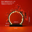 New Chinese LED lamp ring living room creative ornament Gundam background light gift home decoration flowing water ornament