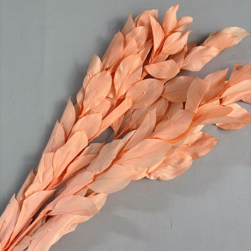 Orange leaf eternal flower ins wind home decoration DIY bouquet with materials Yunnan wholesale orange leaf orange leaf dried flower bouquet