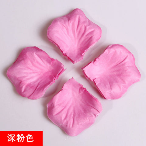 Wholesale wedding scene hand-thrown flower non-woven fabric simulated petals wedding room wedding bed decoration petals 120 pieces/bag