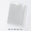 High transparency bouquet dust bag transparent bouquet bag rainproof windproof glass paper bag send flowers flower packaging wholesale