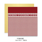 New Hera light luxury paper series flower wrapping paper red bouquet thousand bird grid thickened waterproof bag flower paper material
