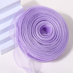 Pure edge fishtail yarn 40 yards flower packaging materials baking packaging decorative bow straps large roll floral materials