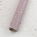 bronzing sequins star and moon yarn flower bag flower yarn floral materials flower gifts venue arrangement universal decorative mesh yarn