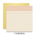 New Hera light luxury paper series flower wrapping paper red bouquet thousand bird grid thickened waterproof bag flower paper material