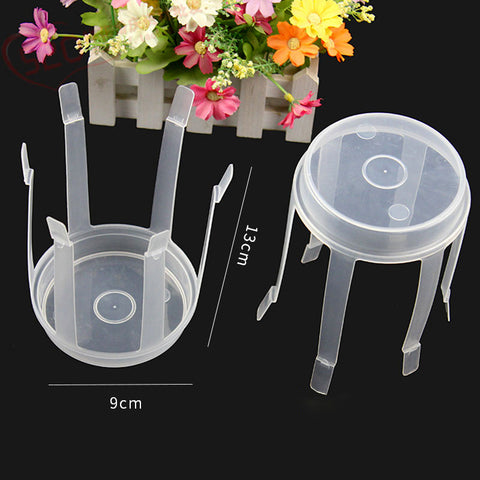 Wholesale floral arrangement Korean style flower bag base artifact plastic bouquet tray bouquet fixing is convenient, time-saving and labor-saving