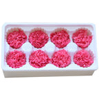Eternal Flower 4-5cm A Grade Carnation Flower Head DIY Material 8 Packs Yunnan Wholesale Eternal Carnation Flower Head