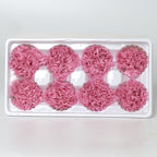 Eternal Flower 4-5cm A Grade Carnation Flower Head DIY Material 8 Packs Yunnan Wholesale Eternal Carnation Flower Head
