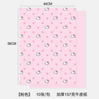 Polka dot Hello Kitty thickened wrapping paper modeling paper 157g kraft paper flower bouquet bag flower paper handmade floral materials