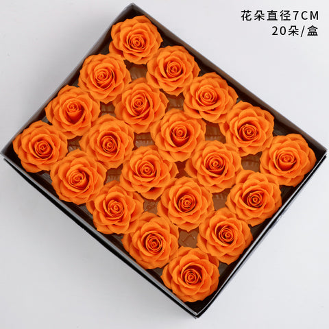 Qixi Festival new soap flower head pride rose aromatherapy immortal flower seven layers soap flower simulation flower wholesale