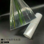 Fresh flower wrapping paper, fully transparent cellophane, 50 sheets, plastic paper, waterproof paper, flower wrapping paper, bouquet paper