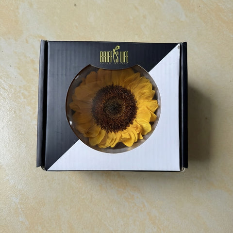 Eternal Sunflower Eternal Flower Sunflower Flower Head Material Keep Flower Sunflower Flower Head Spot Wholesale