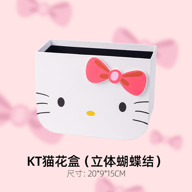 Children's day helloKitty bow wrapping paper DIY flower shop bouquet bag flower paper card material