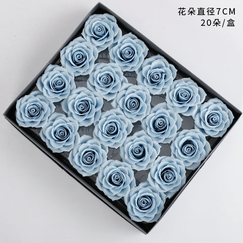 Qixi Festival new soap flower head pride rose aromatherapy immortal flower seven layers soap flower simulation flower wholesale