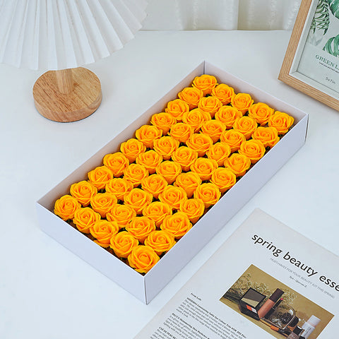 Thumbflower boxed mini soap rose bouquet, Valentine's Day gift decoration materials, wholesale preserved flowers