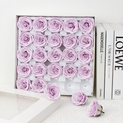 Taixi wholesale seven-layer awakening soap flower rose head simulation immortal flower rose handmade DIY bouquet material