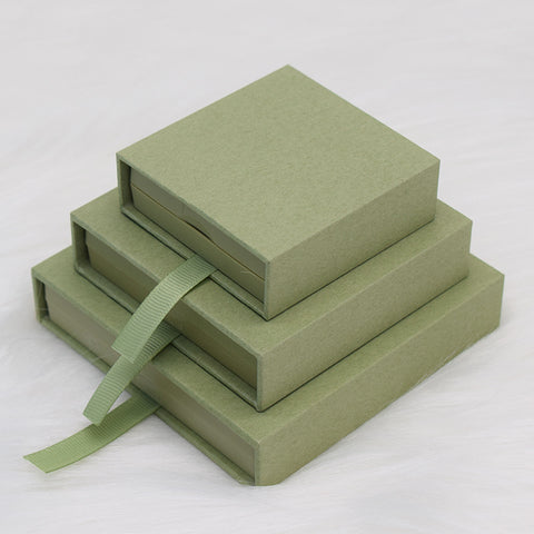 Customized Eco-friendly Portable Reusable Handmade Paperboard Jewelry Drawer Packaging Gift Box