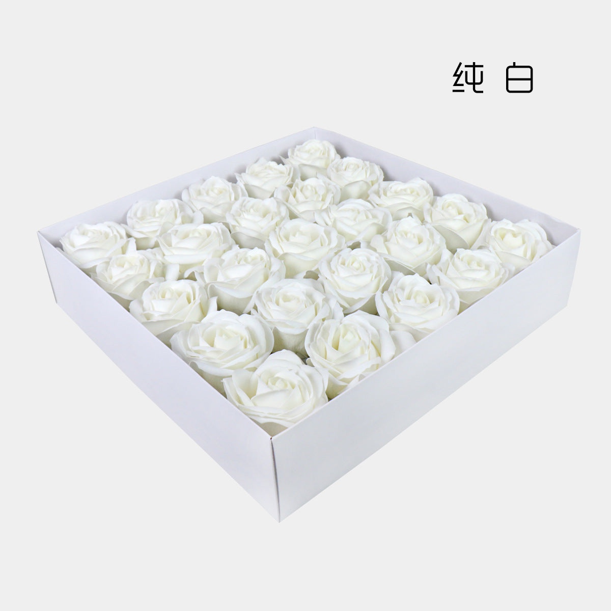 Artificial flower five-layer rose soap flower large flower head soap flower gift box bouquet flower shop festival supplies manufacturer wholesale