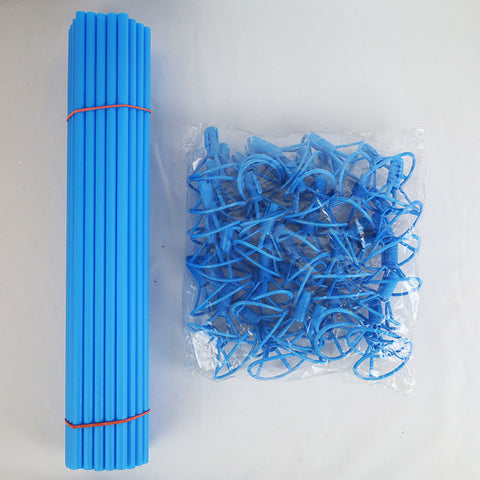 Aluminum film balloon holder 40cm thickened aluminum foil balloon holder activity gift hand balloon holder spot wholesale
