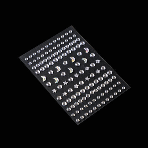 Star diamond sticker flower shop bouquet decoration rhinestone sticker flower petal letter diamond flower art packaging consumables