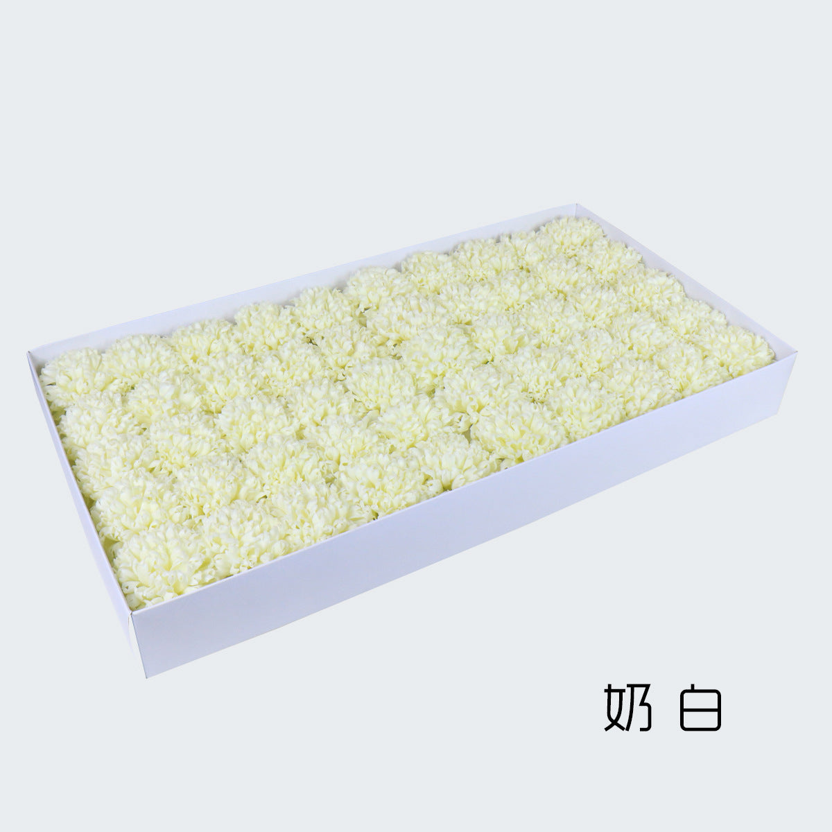 Soap flower head, carnation soap flower, artificial flower head, flower head festival bouquet gift box, DIY materials, flowers