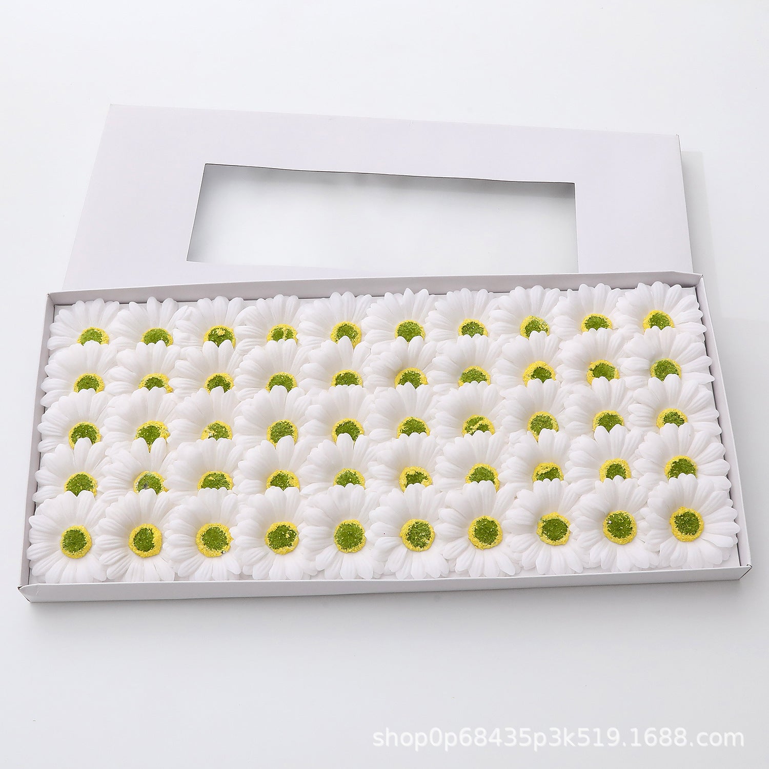 Christmas big daisy soap flower head daylight chrysanthemum bouquet gift box decoration simulation DIY material flower material wholesale