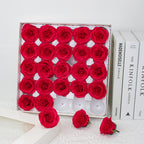 Taixi wholesale seven-layer awakening soap flower rose head simulation immortal flower rose handmade DIY bouquet material